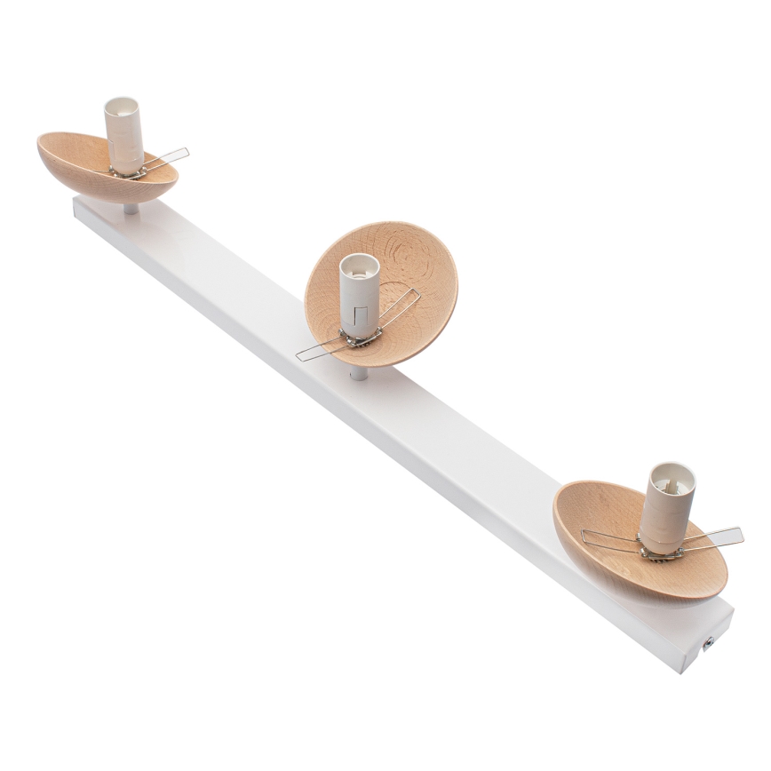 Συνδεδεμένο πολύφωτο SFERA WOOD 3xE14/40W/230V