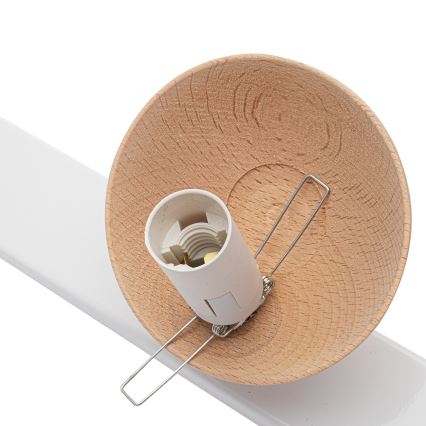 Συνδεδεμένο πολύφωτο SFERA WOOD 3xE14/40W/230V
