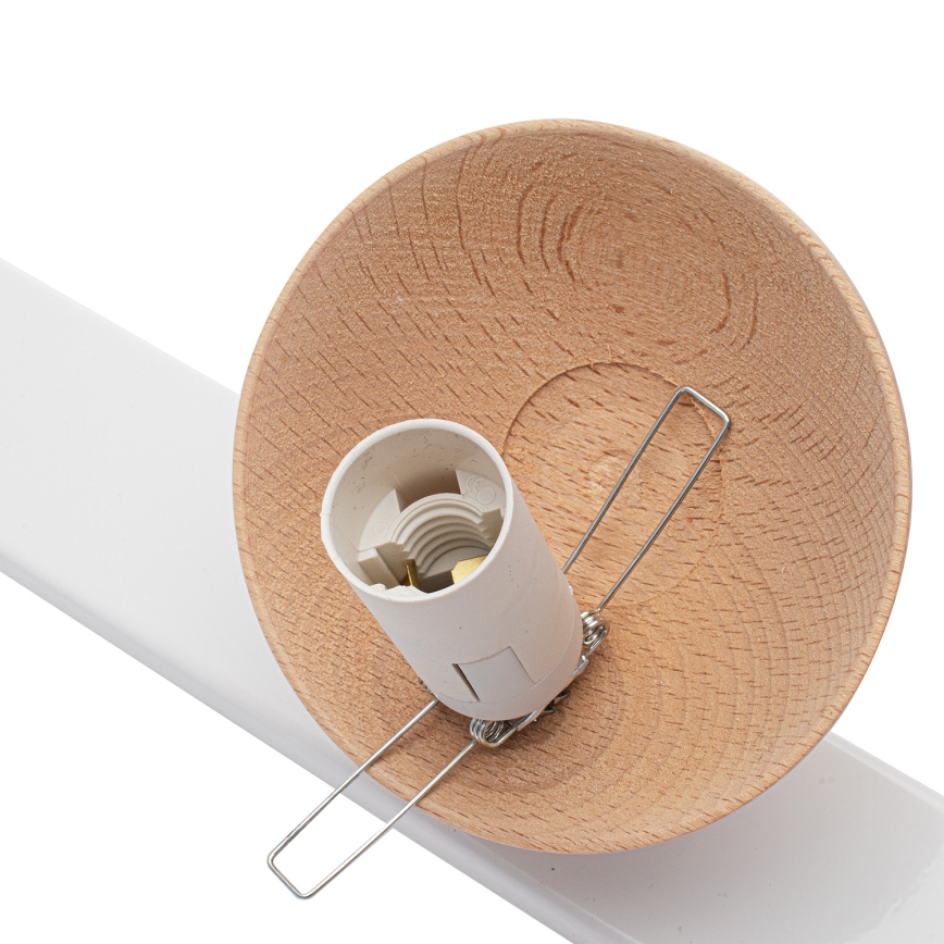 Συνδεδεμένο πολύφωτο SFERA WOOD 3xE14/40W/230V