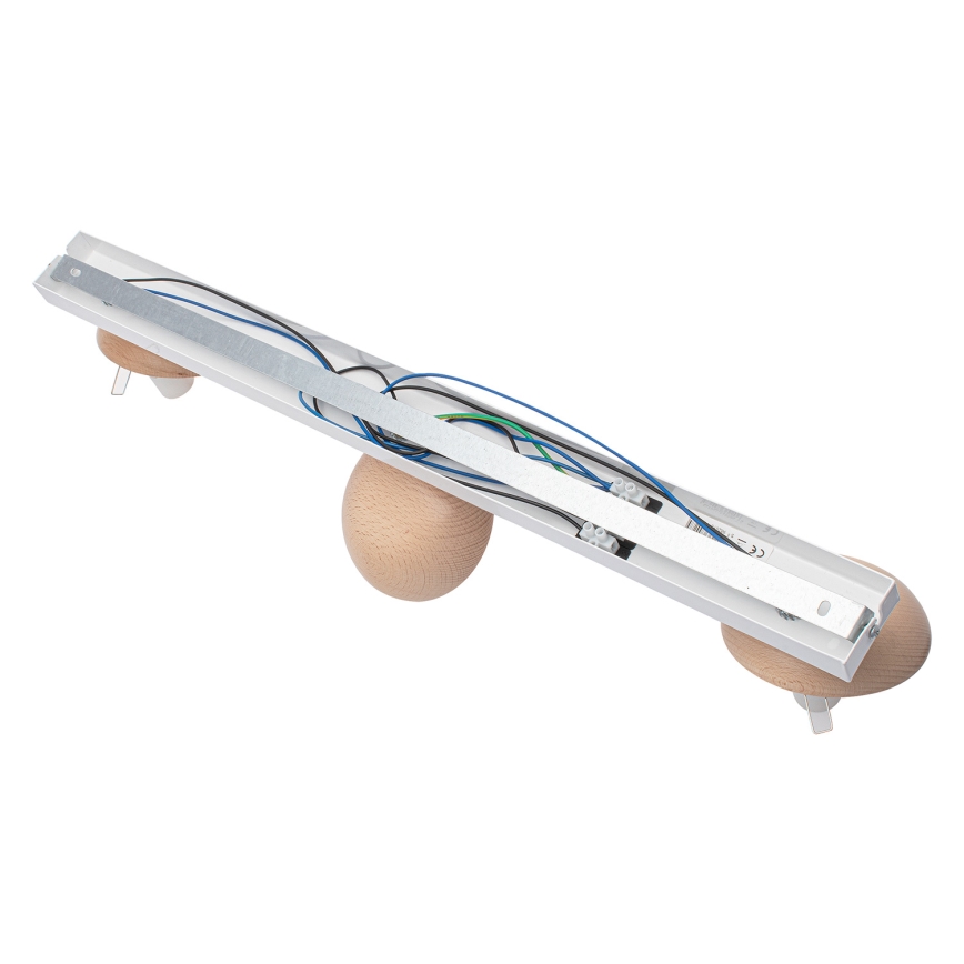 Συνδεδεμένο πολύφωτο SFERA WOOD 3xE14/40W/230V