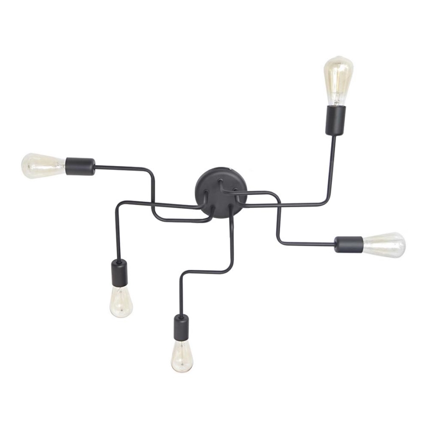 Συνδεδεμένο πολύφωτο TUBE 5xE27/15W/230V