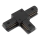 Σύνδεσμος ράγας για σποτ μονοφασικός Τ TRACER T-connector μαύρο