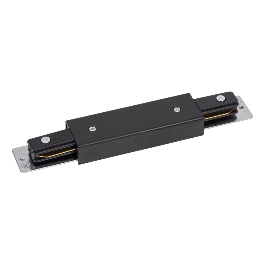Σύστημα ράγας end cap with power connection 1-φασική TRACER straight μαύρο
