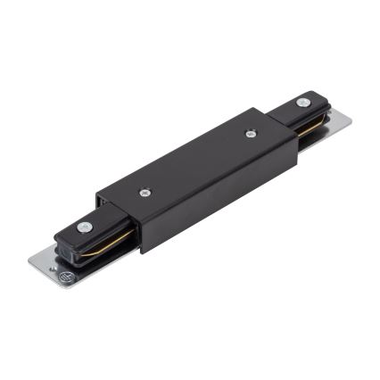 Σύστημα ράγας end cap with power connection 1-φασική TRACER straight μαύρο