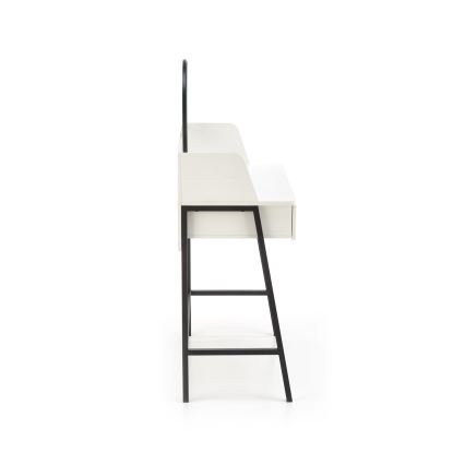 Τουαλέτα κρεβατοκάμαρας AGNES 120x80 cm λευκό/μαύρο