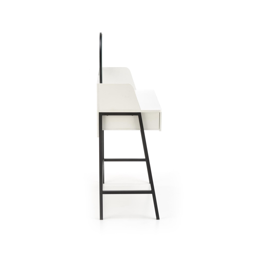Τουαλέτα κρεβατοκάμαρας AGNES 120x80 cm λευκό/μαύρο