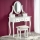 Τουαλέτα κρεβατοκάμαρας SARA 80x130 cm + stool 45x37 cm λευκό