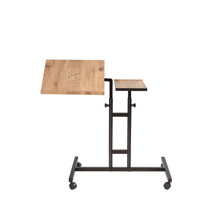 Τραπεζάκι για laptop GLEN 87x67 cm καφέ/μαύρο