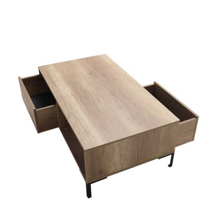 Τραπεζάκι σαλονιού 42x103 cm καφέ