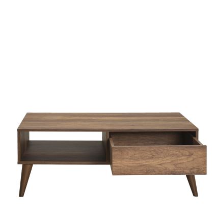 Τραπεζάκι σαλονιού 42x110 cm καφέ