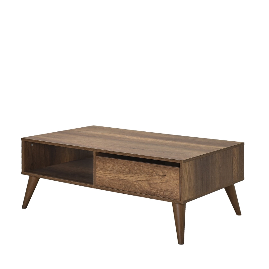Τραπεζάκι σαλονιού 42x110 cm καφέ