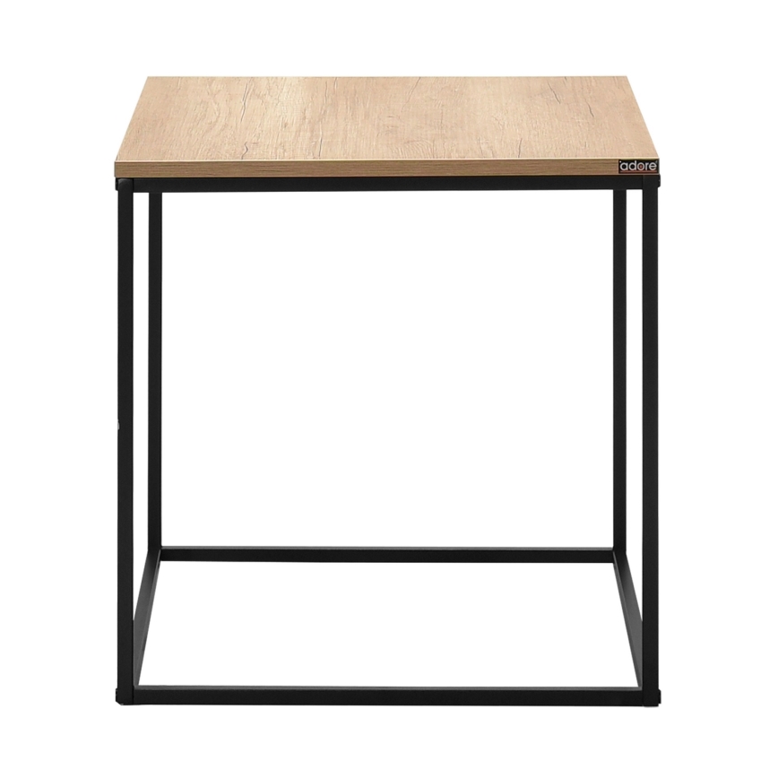 Τραπεζάκι σαλονιού 52x50 cm καφέ