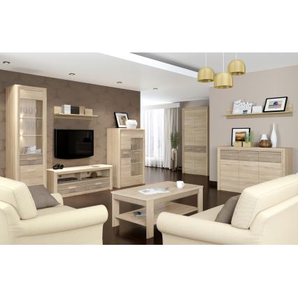 Τραπεζάκι σαλονιού ARNIKA 57x103 εκ. δρυς sonoma