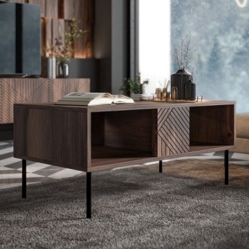 Τραπεζάκι σαλονιού DECO 46x100 cm καρυδιά warmia