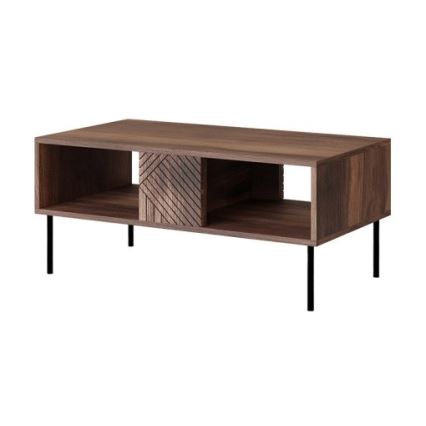 Τραπεζάκι σαλονιού DECO 46x100 cm καρυδιά warmia