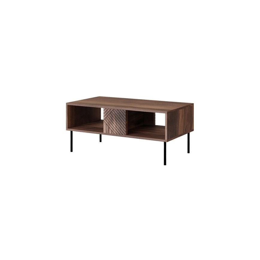 Τραπεζάκι σαλονιού DECO 46x100 cm καρυδιά warmia