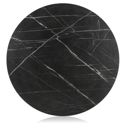 Τραπεζάκι σαλονιού DIAMOND 40x70 cm μαύρο/χρυσό