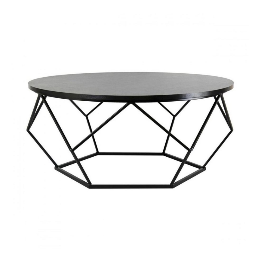 Τραπεζάκι σαλονιού DIAMOND 41,5x90 cm μαύρο