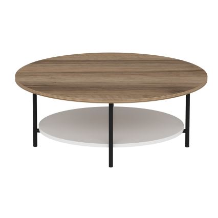 Τραπεζάκι σαλονιού ELIS 36x90 cm δρυς/λευκό