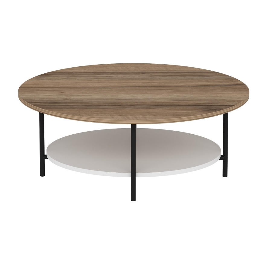 Τραπεζάκι σαλονιού ELIS 36x90 cm δρυς/λευκό