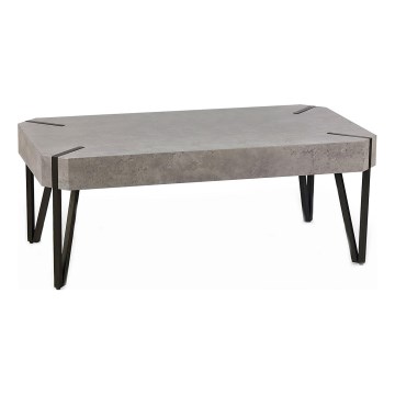 Τραπεζάκι σαλονιού EMILY 42x110 cm τσιμέντο