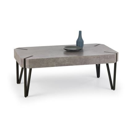 Τραπεζάκι σαλονιού EMILY 42x110 cm τσιμέντο