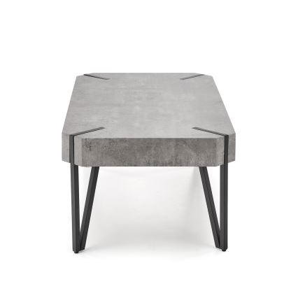 Τραπεζάκι σαλονιού EMILY 42x110 cm τσιμέντο