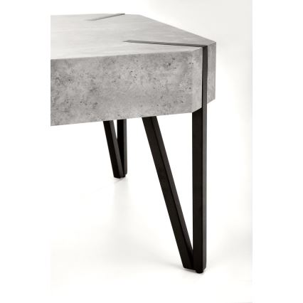 Τραπεζάκι σαλονιού EMILY 42x110 cm τσιμέντο