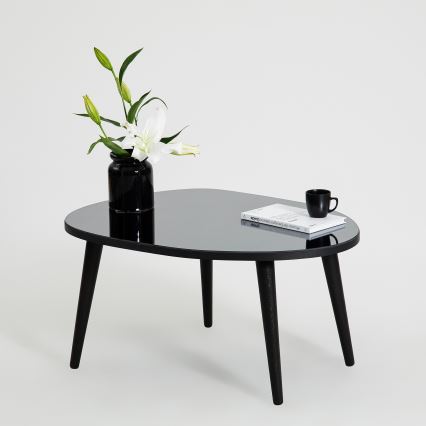 Τραπεζάκι σαλονιού GUSTO 38x75 cm μαύρο