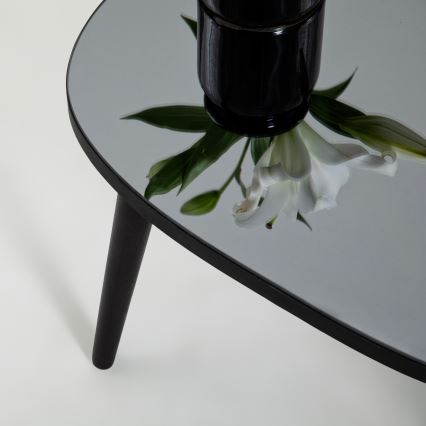 Τραπεζάκι σαλονιού GUSTO 38x75 cm μαύρο