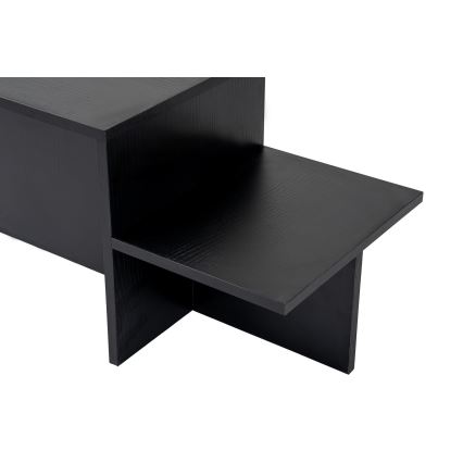 Τραπεζάκι σαλονιού HARMONY 40x80 cm μαύρο