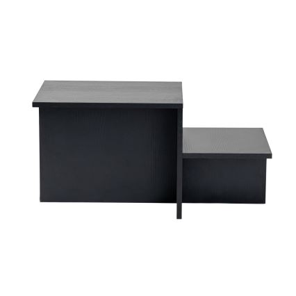 Τραπεζάκι σαλονιού HARMONY 40x80 cm μαύρο