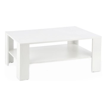 Τραπεζάκι σαλονιού KWADRO 53x110 cm λευκό