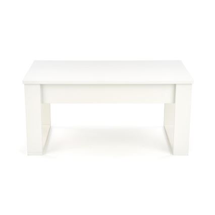 Τραπεζάκι σαλονιού with drawers NEA 52x110 cm λευκό