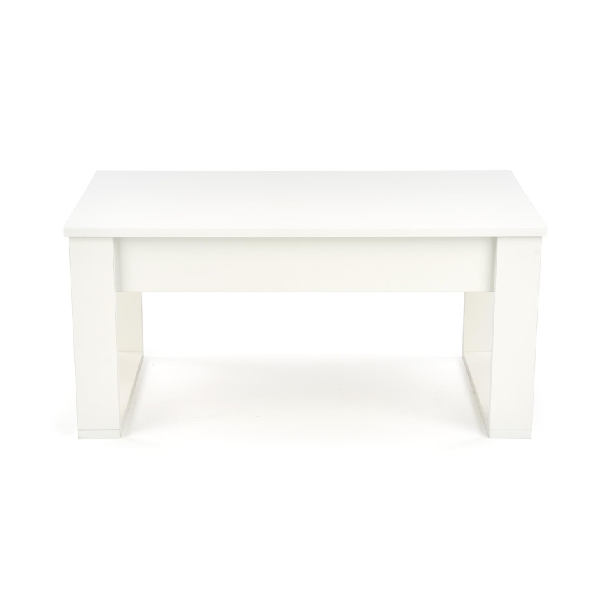 Τραπεζάκι σαλονιού with drawers NEA 52x110 cm λευκό