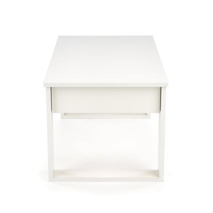 Τραπεζάκι σαλονιού with drawers NEA 52x110 cm λευκό