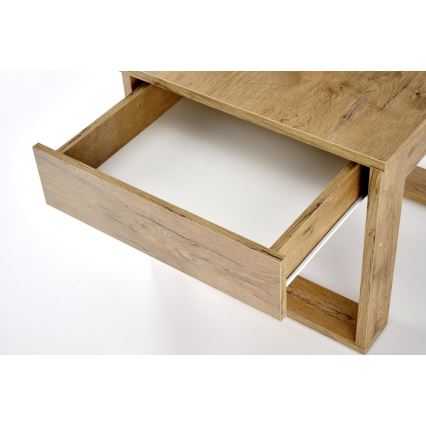 Τραπεζάκι σαλονιού με ένα drawer NEA 52x60 cm δρυς wotan