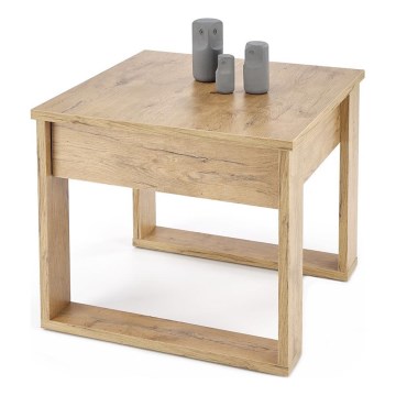 Τραπεζάκι σαλονιού με ένα drawer NEA 52x60 cm δρυς wotan