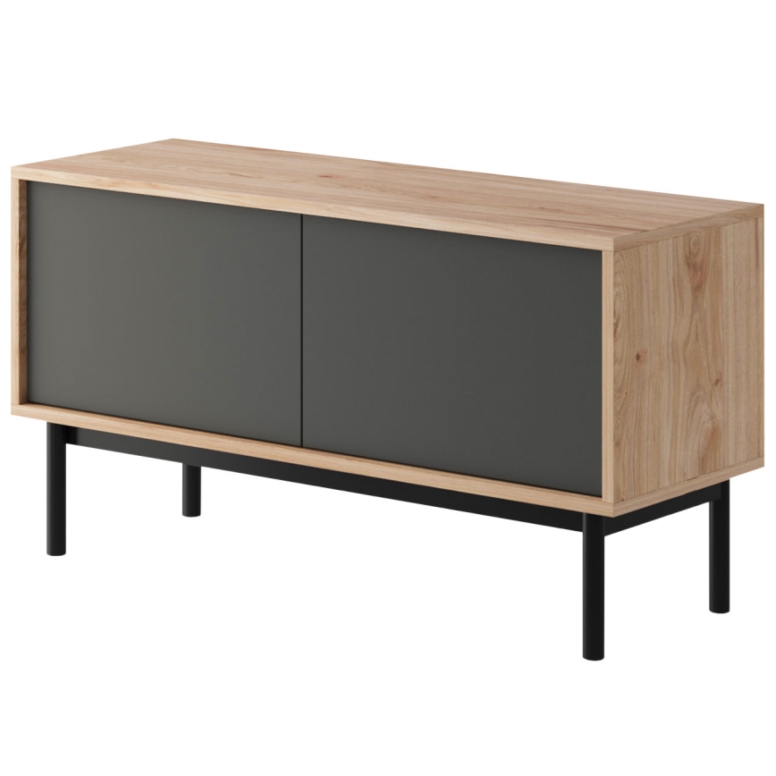 Τραπέζι τηλεόρασης BASIC 57x104 εκ. δρυς jackson hickory/ανθρακί
