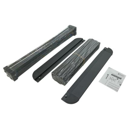 Τραπέζι για κάμπινγκ πτυσσόμενο 52x52cm ανθρακί