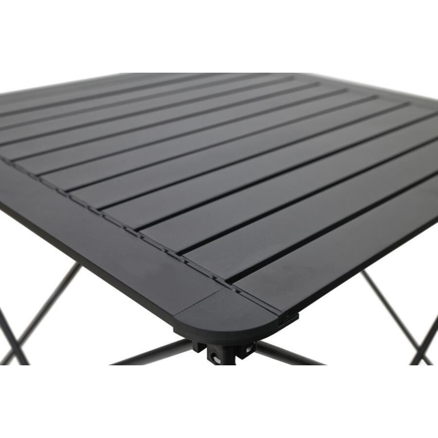 Τραπέζι για κάμπινγκ πτυσσόμενο 70x70cm ανθρακί