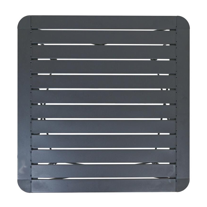 Τραπέζι για κάμπινγκ πτυσσόμενο 70x70cm ανθρακί