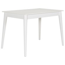 Τραπέζι τραπεζαρίας 77x110 cm λευκό