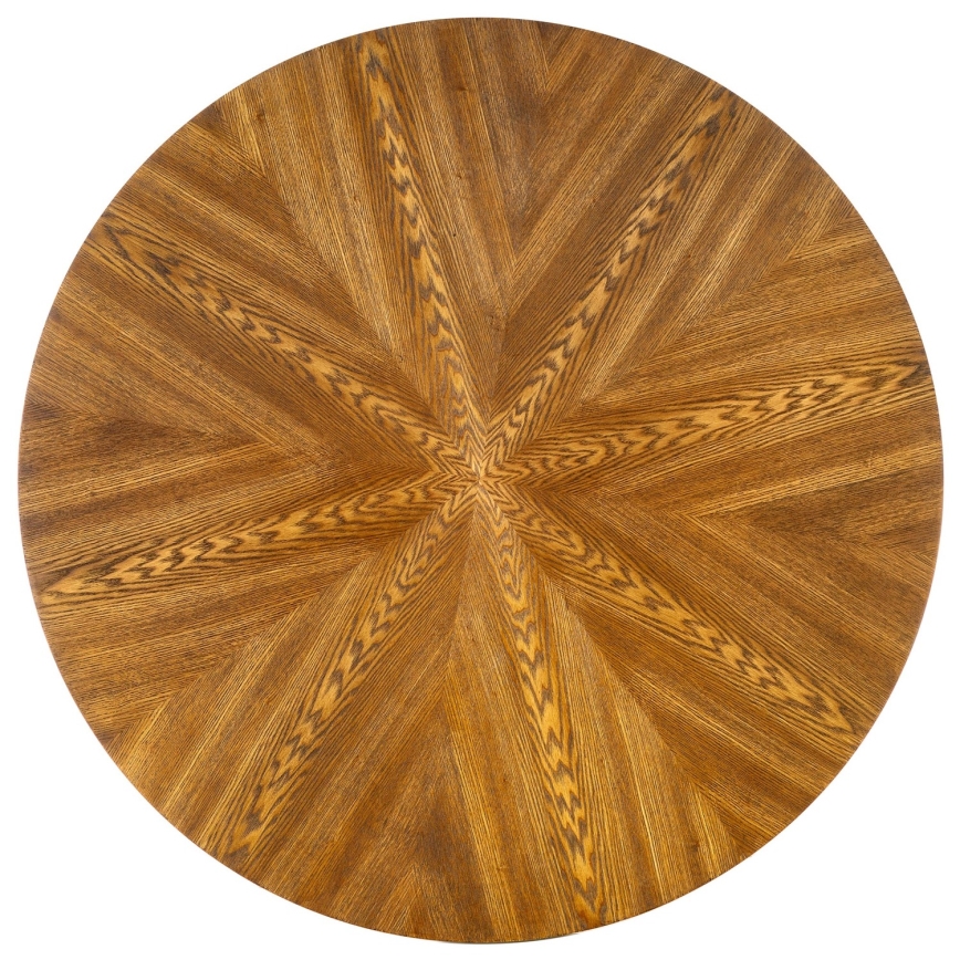 Τραπέζι τραπεζαρίας CARMELO 75x100 cm μαύρο/καφέ