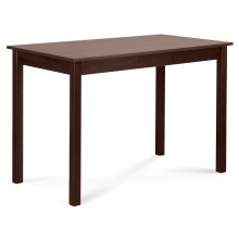 Τραπέζι τραπεζαρίας EVENI 76x60 cm οξιά/καφέ