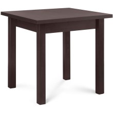 Τραπέζι τραπεζαρίας HOSPE 78x80 cm οξιά/βέγκε