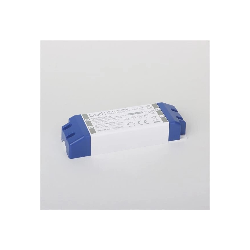 Τροφοδοτικό για ταινίες LED 80W/12V IP20