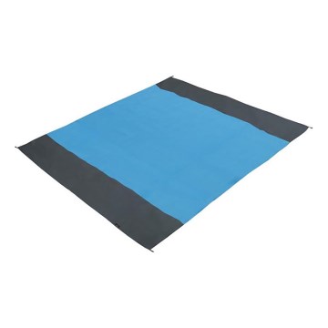 Υπόστρωμα παραλίας 200x200 cm μπλε/γκρι