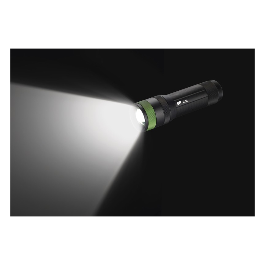 Φακός LED με γάντζο και μαγνήτη GP DISCOVERY C32 LED/3xAAA