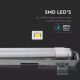 Φθορίζον φως εργασίας LED T8 2xG13/10W/230V 4000K 60cm IP65